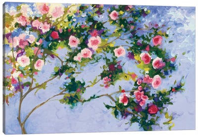 Inspiration (A Homage to Claude Monet) Canvas Art Print - Shirley Novak