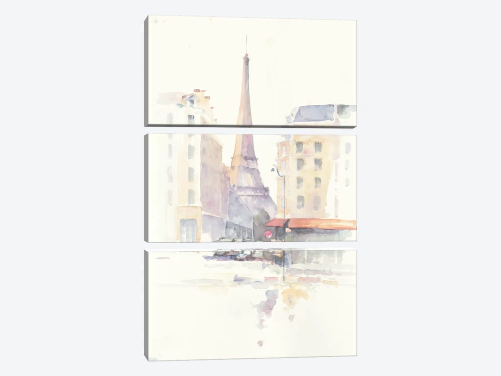 Paris Morning by Avery Tillmon 3-piece Art Print