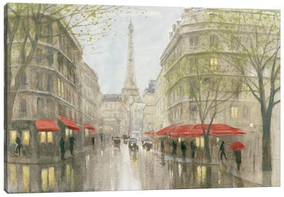 Impression Of Paris Canvas Art Print - Paris Art
