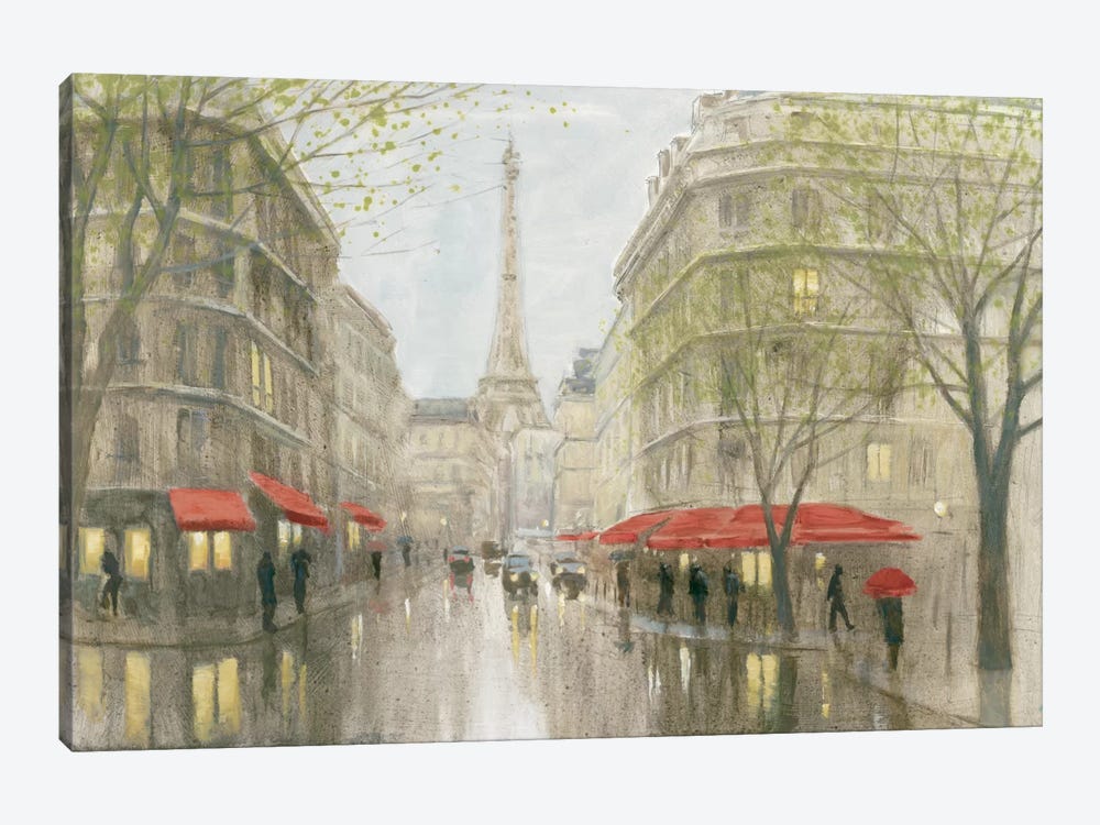 Impression Of Paris by Myles Sullivan 1-piece Canvas Wall Art