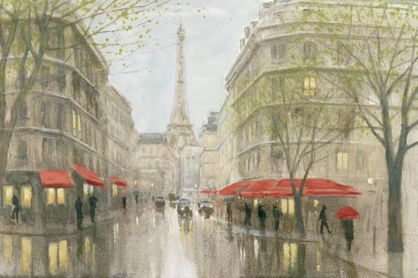 Towers: Impression Of Paris by Myles Sullivan