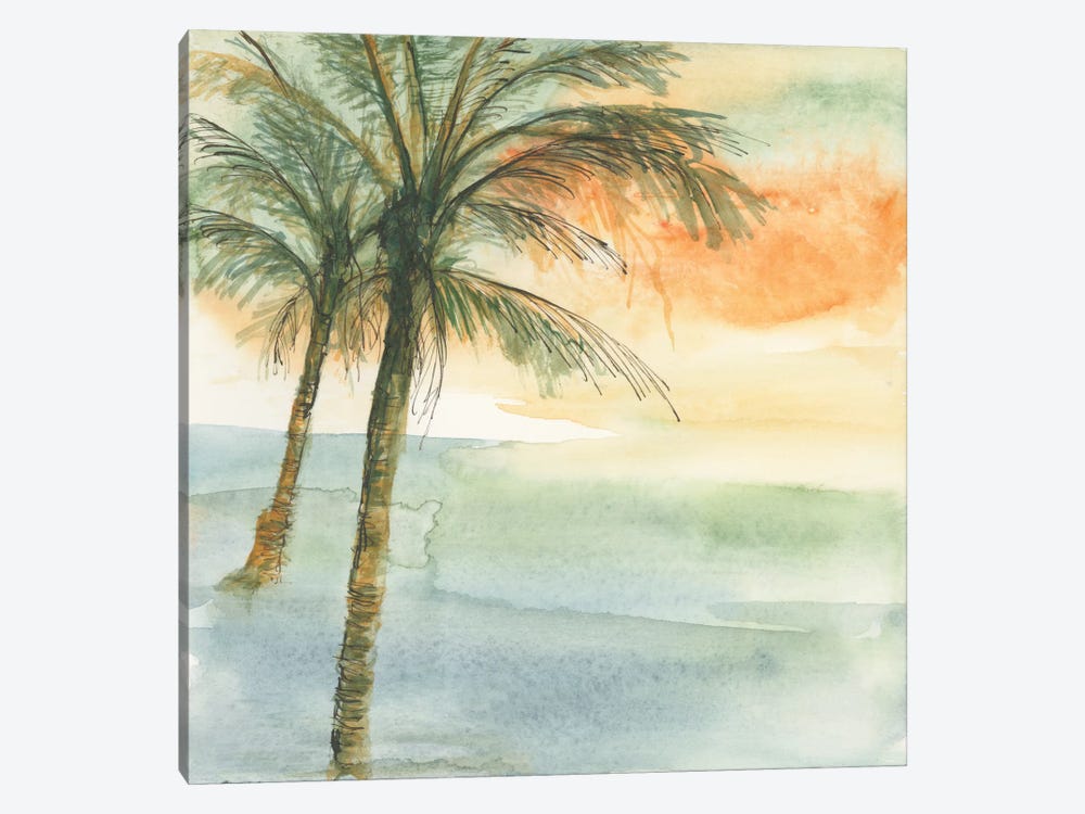 Island Sunset I by Chris Paschke 1-piece Canvas Wall Art
