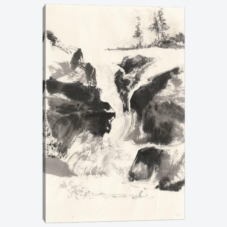 Sumi Waterfall V Canvas Print #WAC4660} by Chris Paschke Canvas Art Print