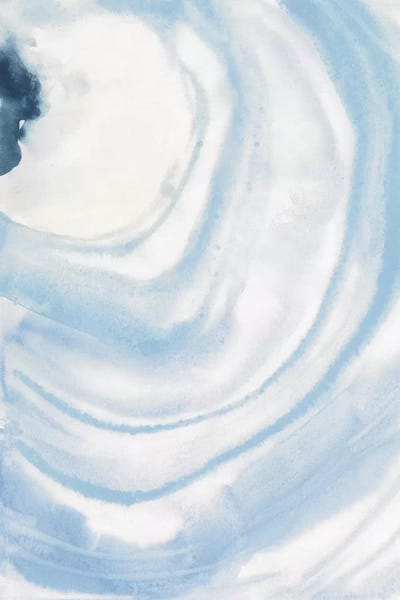 Agates, Geodes & Minerals: Watercolor Geode X by Chris Paschke