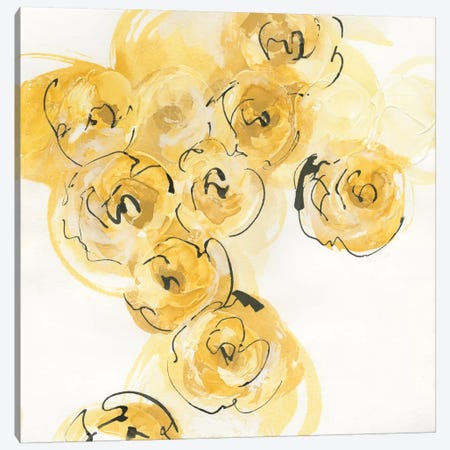 Yellow Roses Anew I Canvas Print #WAC4673} by Chris Paschke Canvas Wall Art