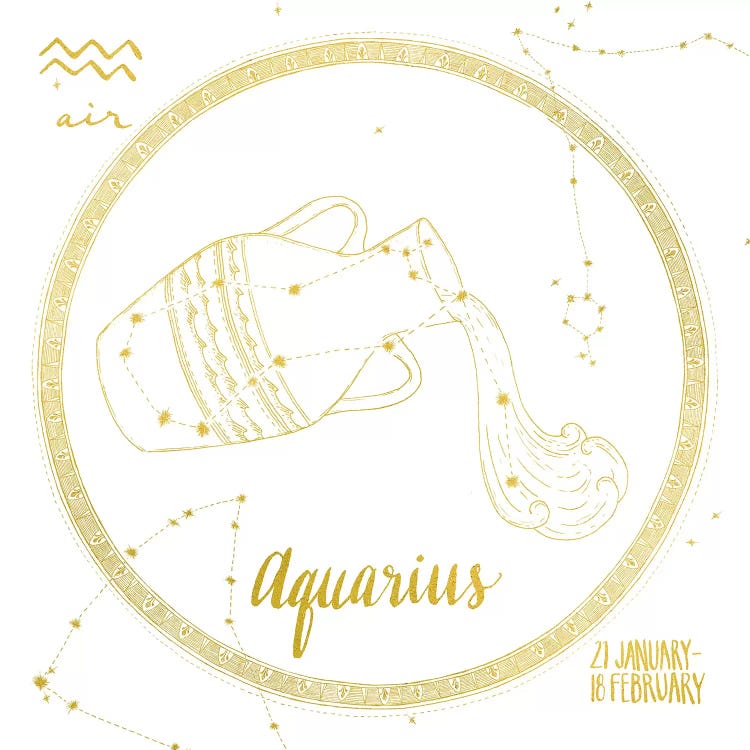 Aquarius by Sara Zieve Miller wall art