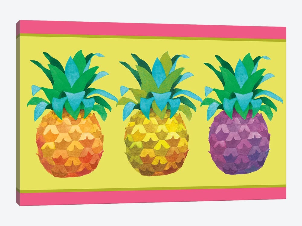 Island Time Pineapples I by Beth Grove 1-piece Art Print