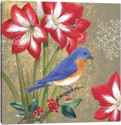 Bluebird I Canvas Art Print - Beth Grove