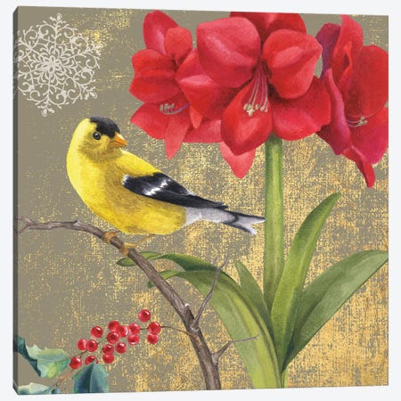 Goldfinch I Canvas Print #WAC4763} by Beth Grove Canvas Artwork