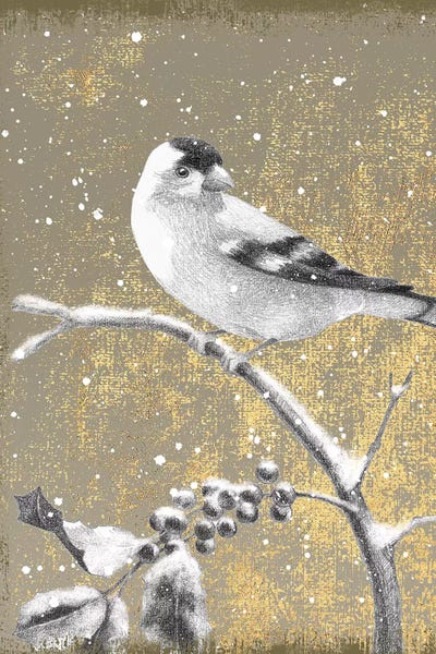 Seasonal Glam: Goldfinch III by Beth Grove