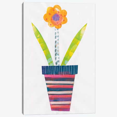 Collage Flower II Canvas Print #WAC4815} by Melissa Averinos Art Print