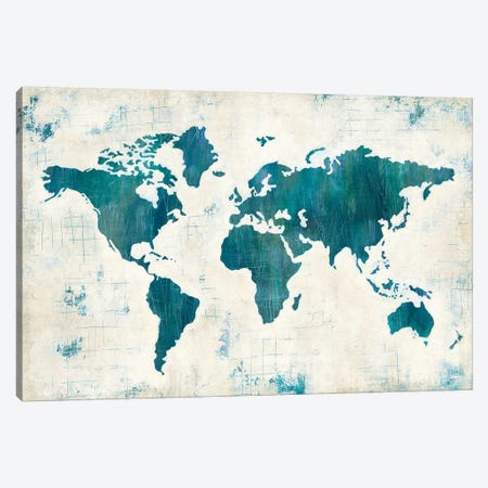 Discover The World II Canvas Print #WAC4817} by Melissa Averinos Canvas Art Print
