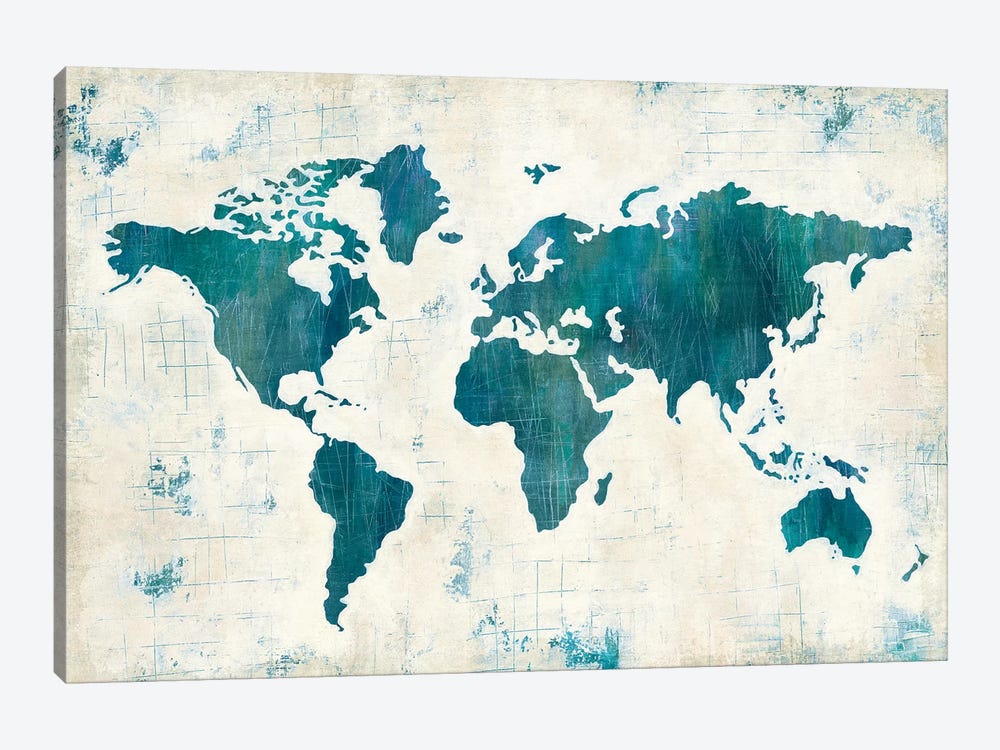 Discover The World II by Melissa Averinos 1-piece Art Print