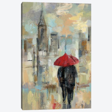 Rain In The City I Canvas Print #WAC4857} by Silvia Vassileva Canvas Art Print