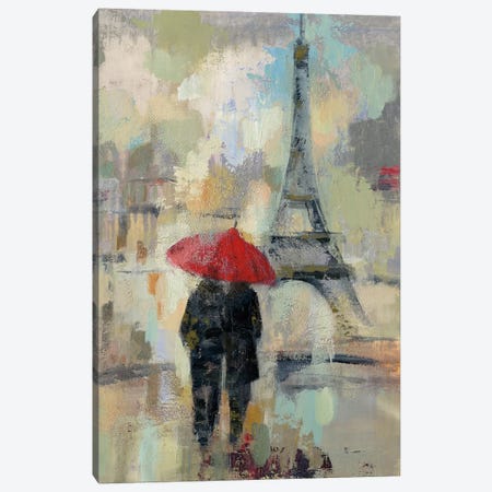 Rain In The City II Canvas Print #WAC4858} by Silvia Vassileva Canvas Art
