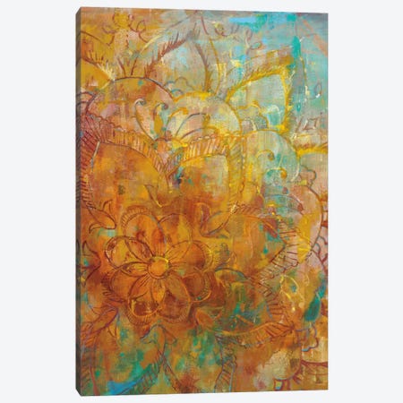 Bohemian Abstract Bright I Canvas Print #WAC4864} by Danhui Nai Canvas Wall Art