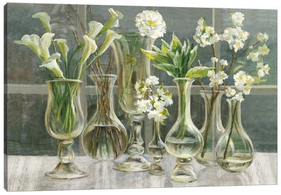 Essence Of May Canvas Art Print - Botanical Still Life