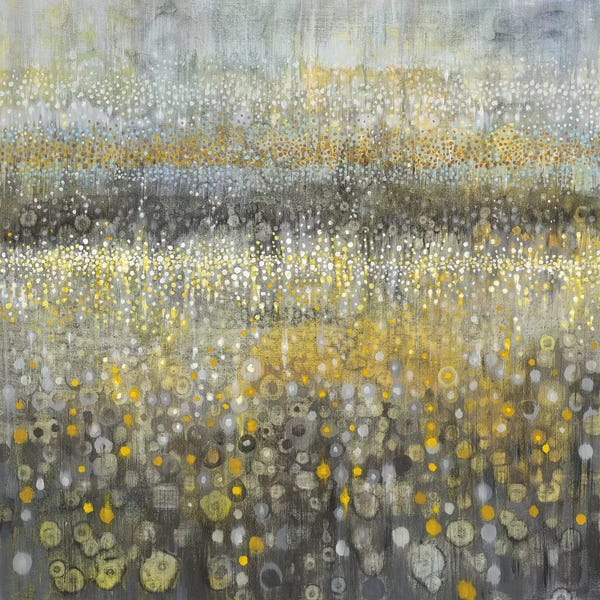Danhui Nai: Rain Abstract II by Danhui Nai