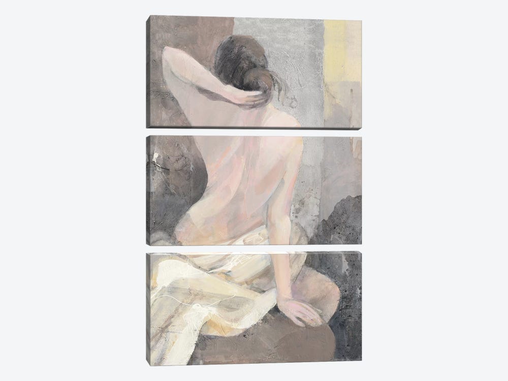 After The Bath I by Albena Hristova 3-piece Canvas Print