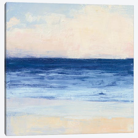True Blue Ocean I Canvas Print #WAC4897} by Julia Purinton Art Print