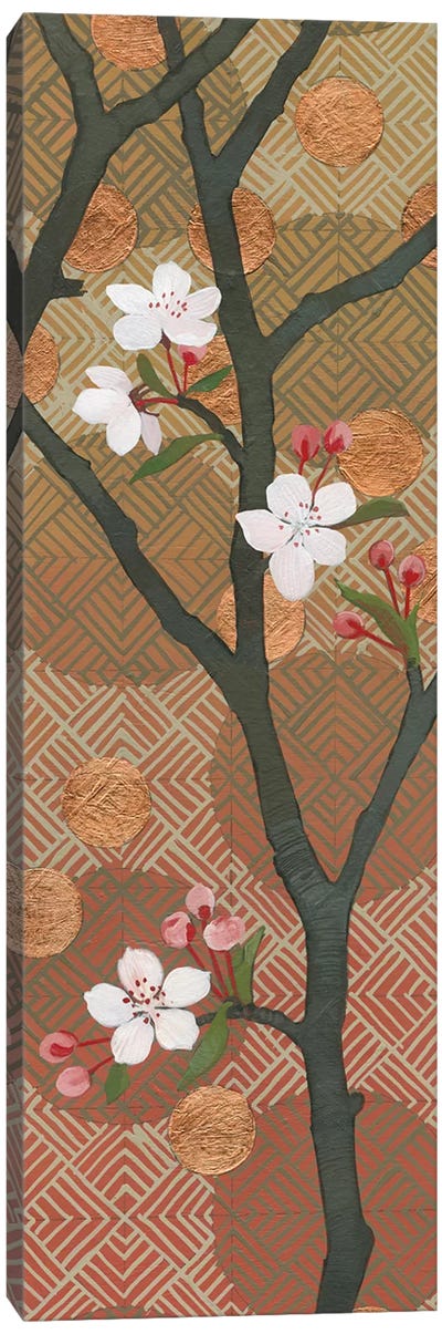Cherry Blossoms Panel II Canvas Art Print - Kathrine Lovell