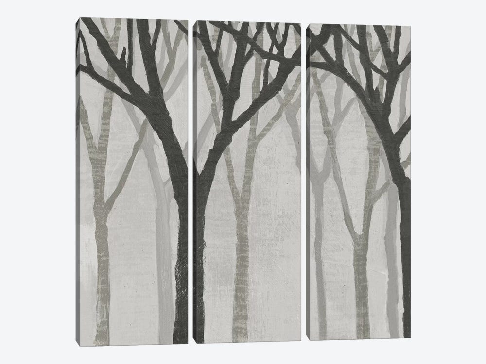 Spring Trees Greystone I by Kathrine Lovell 3-piece Canvas Print
