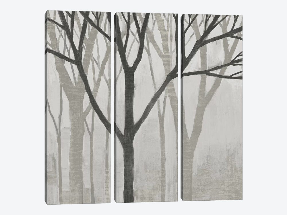 Spring Trees Greystone II by Kathrine Lovell 3-piece Canvas Artwork