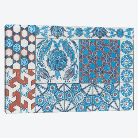 Turkish Tiles Canvas Print #WAC4920} by Kathrine Lovell Canvas Art