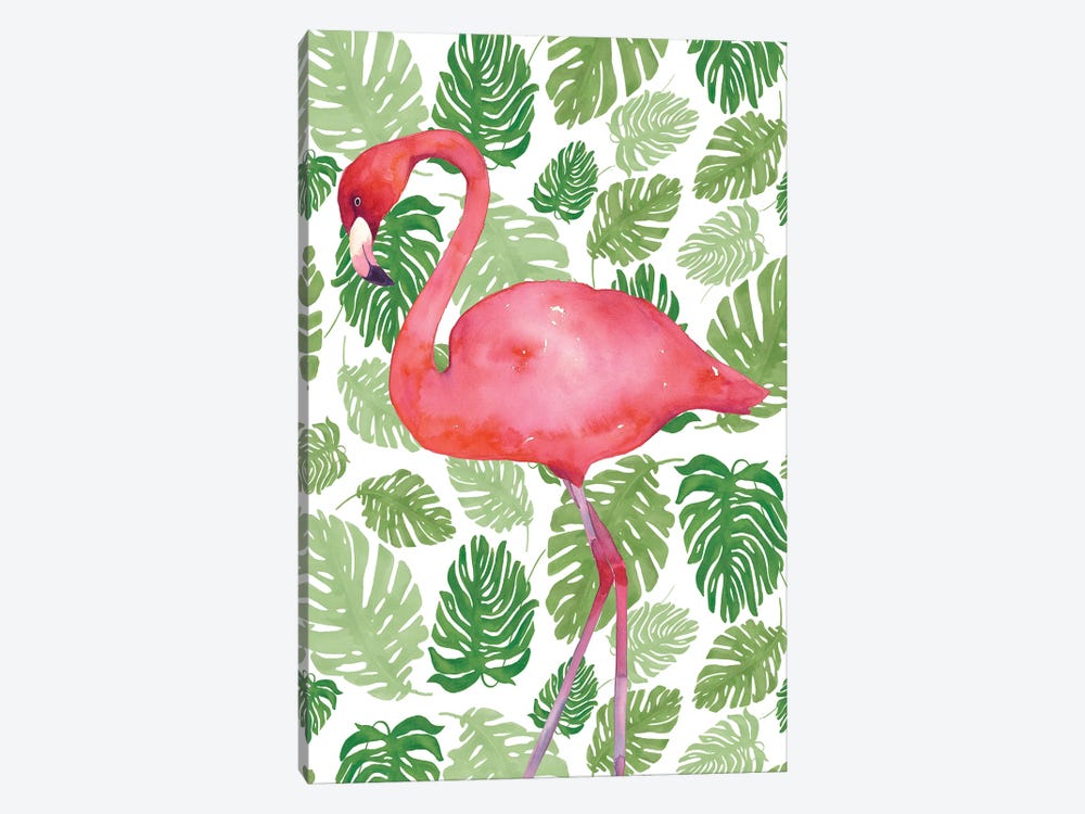 Tropical Flamingo II by Wild Apple Portfolio 1-piece Art Print