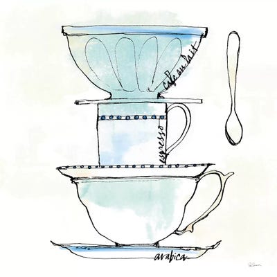 Good Brew V by Sue Schlabach canvas print