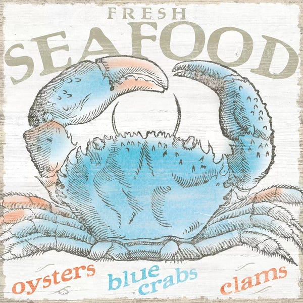 Crabs: Seaside Life II by Sue Schlabach