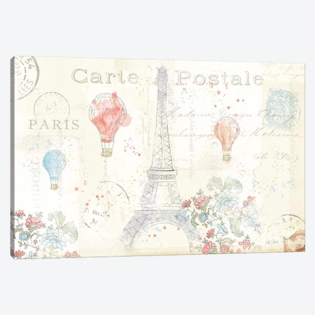 Lighthearted In Paris I Canvas Print #WAC4979} by Katie Pertiet Canvas Print