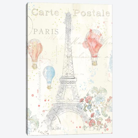 Lighthearted In Paris II Canvas Print #WAC4980} by Katie Pertiet Canvas Art