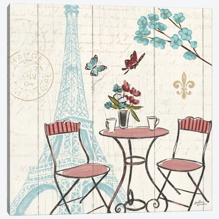 Paris Tour VI Canvas Print #WAC5030} by Janelle Penner Art Print