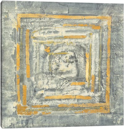 Detail Of Center, Gold Tapestry I Canvas Art Print - Albena Hristova