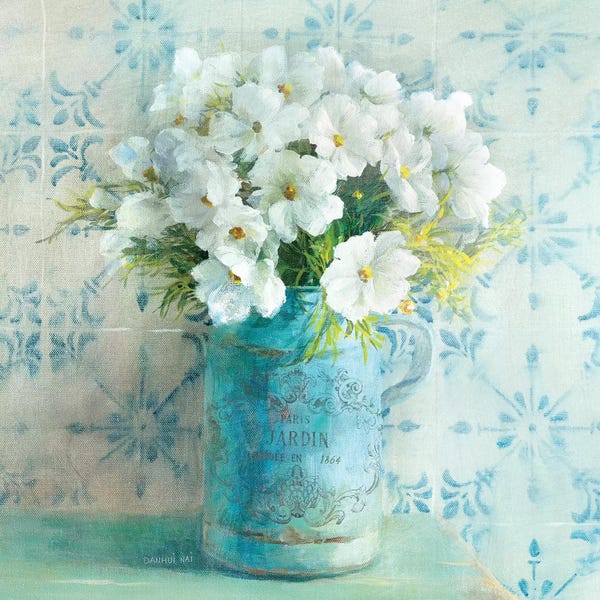 Pottery Still Life: May Blossoms I by Danhui Nai