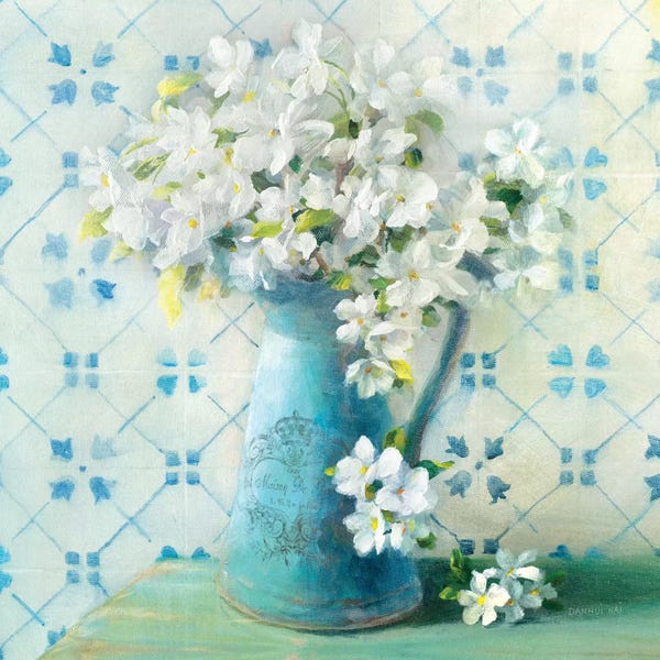 Pottery Still Life: May Blossoms II by Danhui Nai