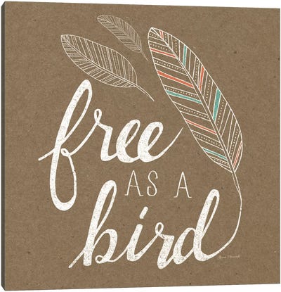 Free As A Bird Canvas Art Print - Walls That Talk