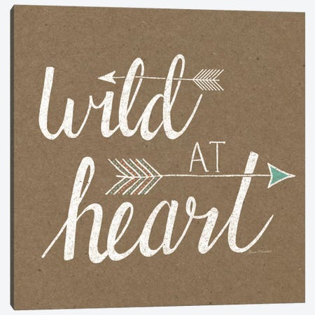 Wild At Heart On Sandstone Canvas Print #WAC5183} by Laura Marshall Canvas Print