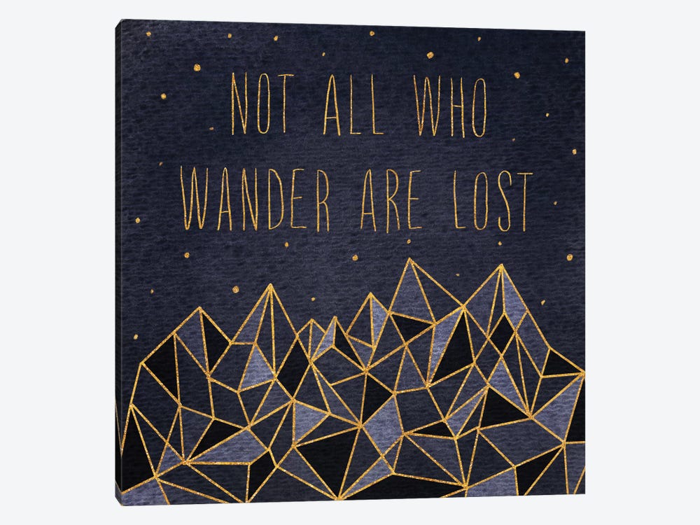 Written In The Stars IV by Laura Marshall 1-piece Canvas Wall Art