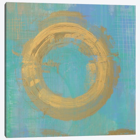 Golden Circles II Canvas Print #WAC5189} by Melissa Averinos Canvas Art Print