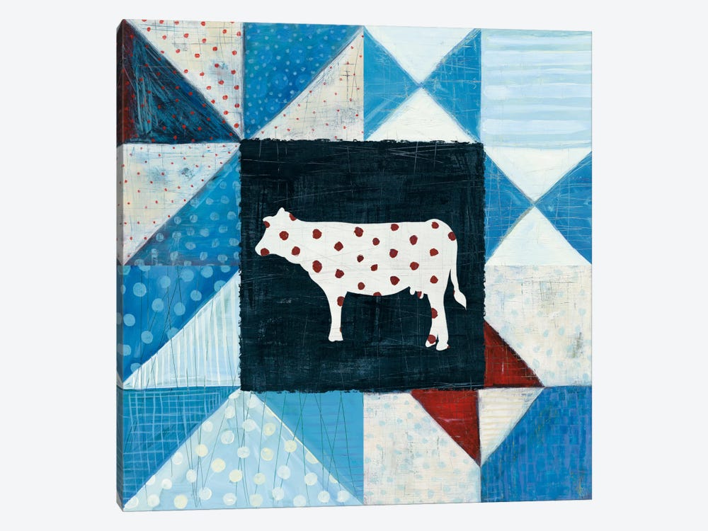 Modern Americana Farm Quilt VIII by Melissa Averinos 1-piece Canvas Wall Art
