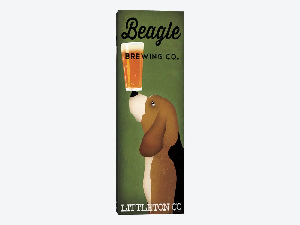 Beagle Brewing Co. by Ryan Fowler 1-piece Canvas Art Print