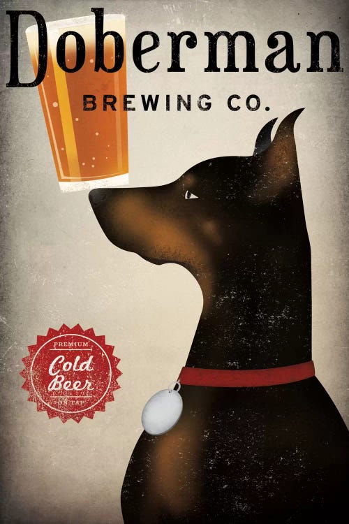 Doberman Brewing Co. by Ryan Fowler wall art