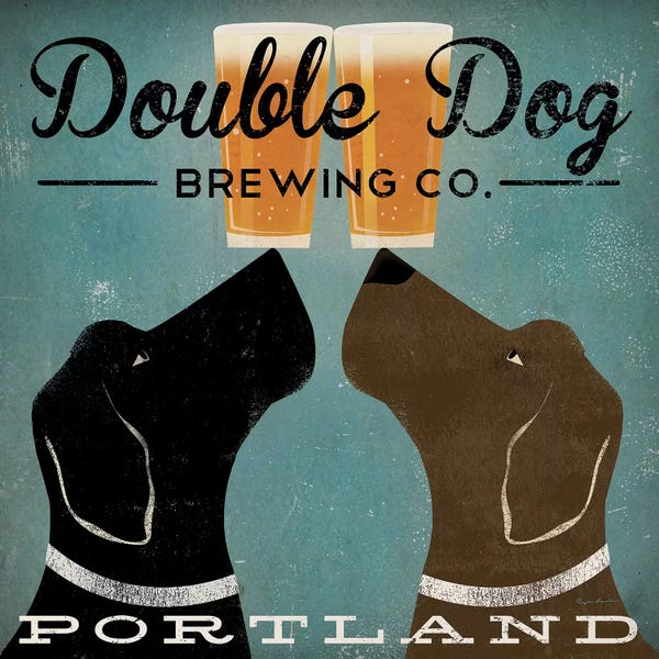 Labrador Retrievers: Double Dog Brewing Co. by Ryan Fowler