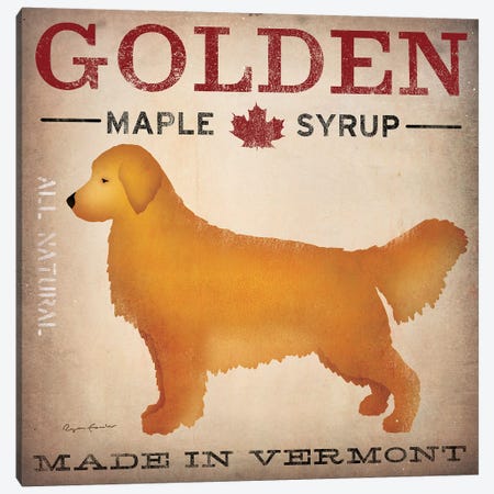 Golden Maple Syrup Canvas Print #WAC5221} by Ryan Fowler Canvas Artwork