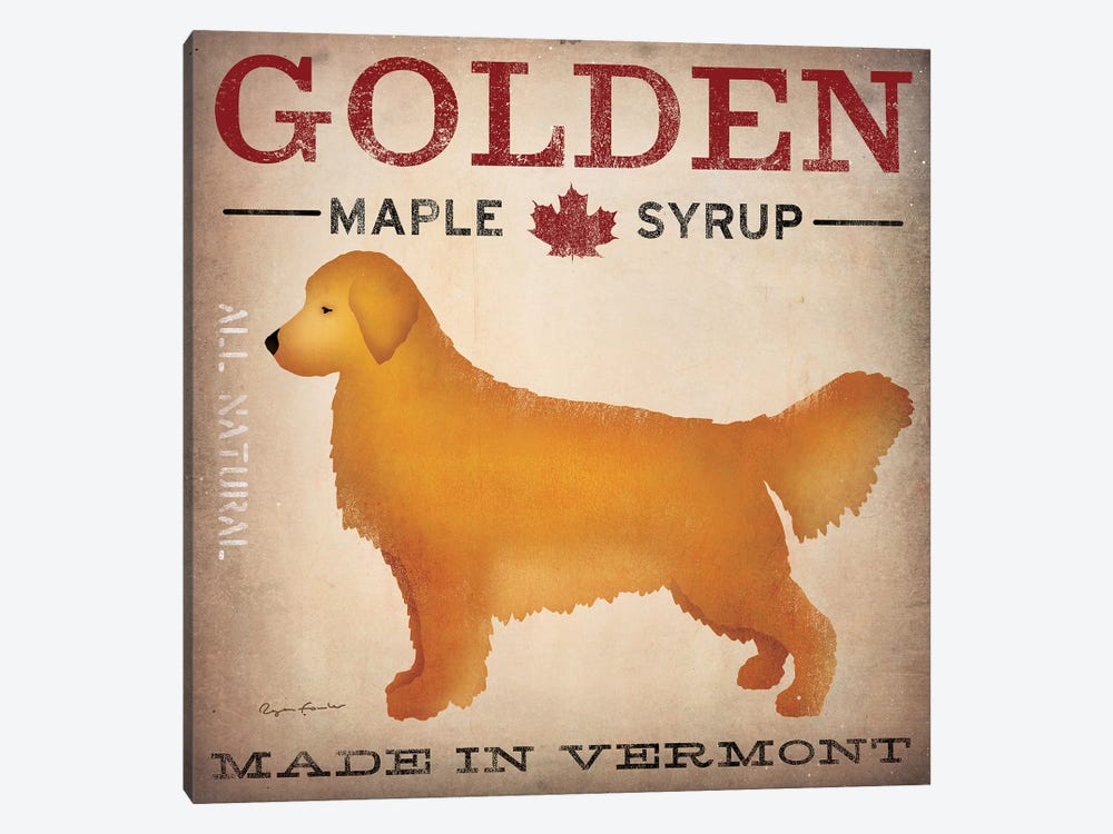 Golden Maple Syrup by Ryan Fowler 1-piece Canvas Wall Art