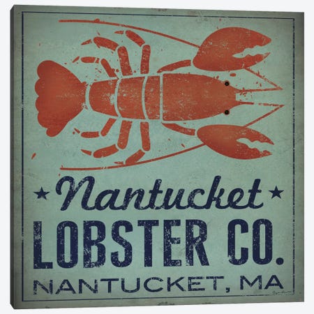 Nantucket Lobster Co. Canvas Print #WAC5222} by Ryan Fowler Canvas Artwork