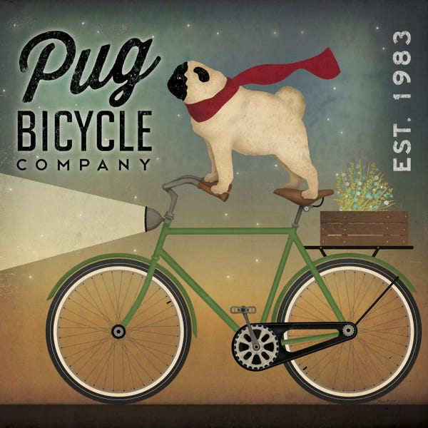 Pugs: Pug Bicycle Co. by Ryan Fowler