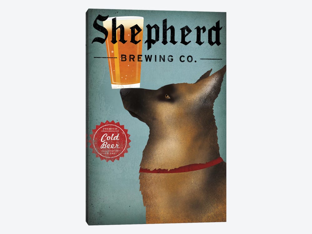 Shepherd Brewing Co. by Ryan Fowler 1-piece Canvas Art Print